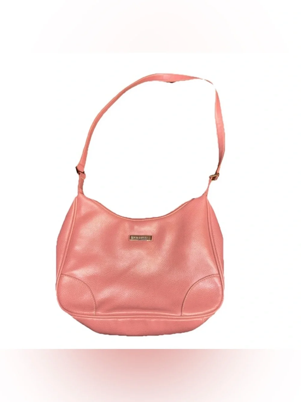 Rosetti Shoulder Bag Dusty Rose Pink Silver Accents Flawed